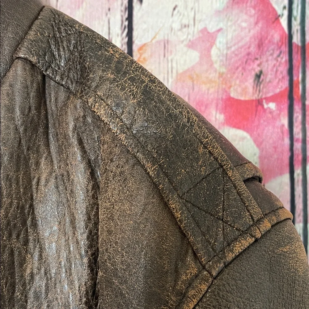 Cuir du Monde distressed brown